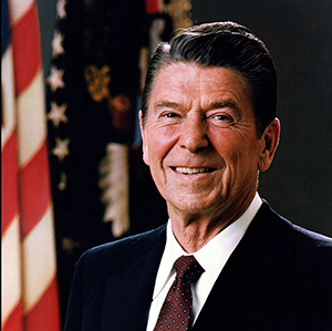 Photograph of President Ronald Reagan